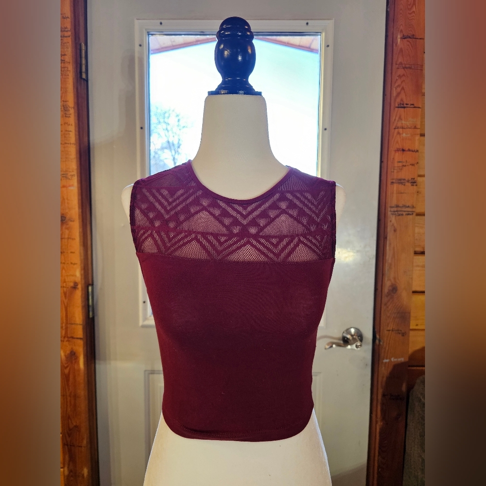 Aztec crop top
